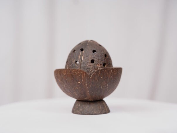 Coconut Shell Dhoop Stand