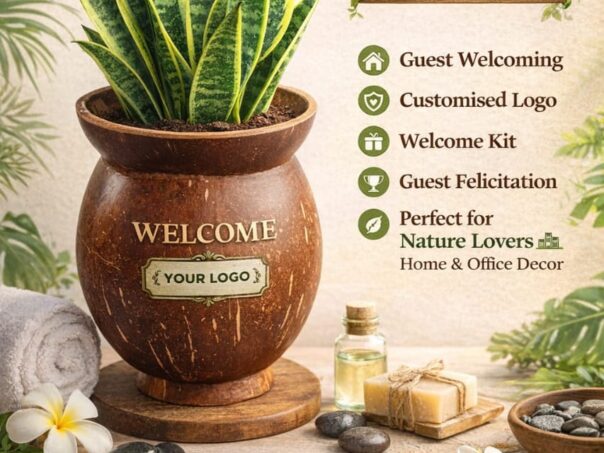 Coconut Shell Indoor Planter