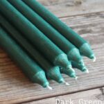 Krystal Aura Green Abundance Manifesting Candles