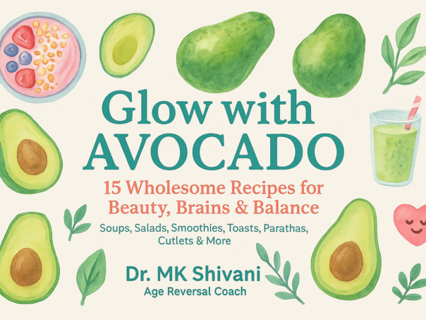 Glow with Avacado 15 receipes