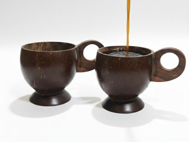 Coconut Shell Tea Cups