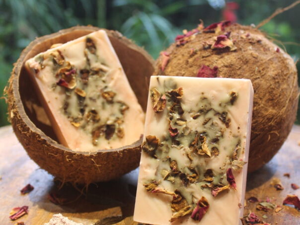 Rose Clay Coconut Organic Soap-100gm