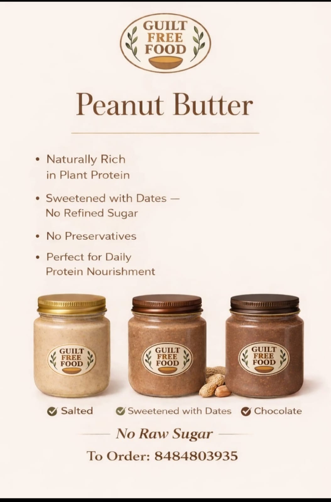 Chocolate Peanut Butter Sugar free 500gm
