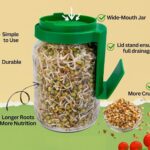 Sprouts and Microgreens Jar